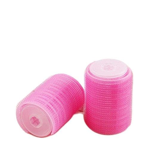Lovef Women Bangs Hair Styling Tools Salon Curlers Hot Cling Rollers Curlers Hair Rollers Double 2Pcs