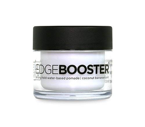 Style Factor Mini Edge Booster Strong Hold Hair Pomade Color Travel 0.85Oz (Coconut Banana)