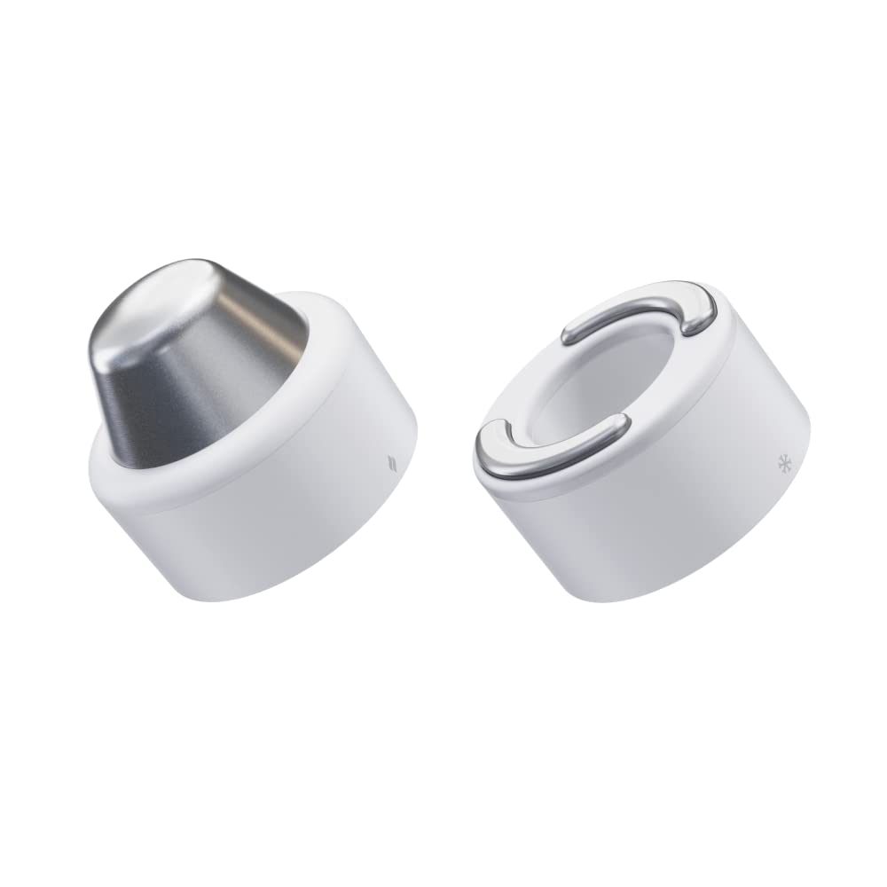 Theraface Pro Hot And Cold Rings - Facial Therapy Care Device Attachment Kit To Improve Skin Radiance And Blood Flow And Reduce