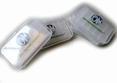 New Genuine Orthowax Plus - Now Precut - Tool Aplicator Included - Unscented (Pack of 100)