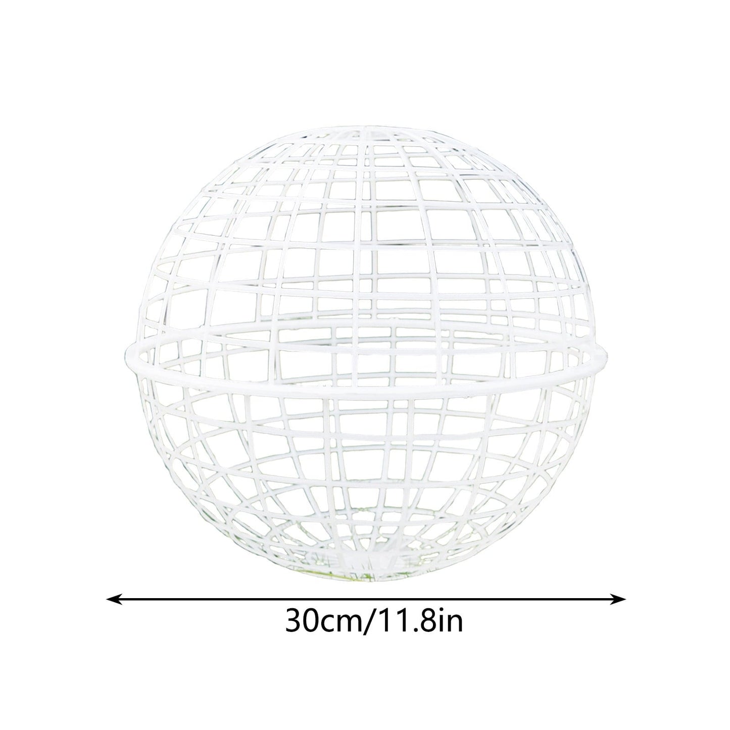 Moocorvic 12'' Pet Removable Safety Cage Chicken Coop Ball Rolling Enclosure Outdoor Farms Courtyard, for Birds Ducks Chickens