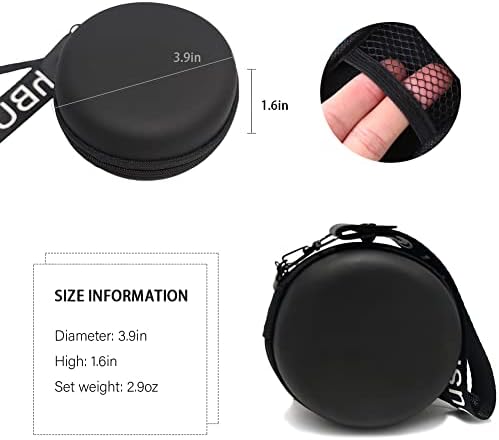 Orthodontic Retainer Organizer Bag Aligner Case Travel Pack Mouth Guard Box (Black Regular)