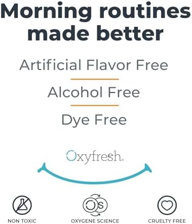 Oxyfresh Cavity Protection Fluoride Mouthwash – Anticavity Mouthwash for Sensitive Teeth – Non-Staining, Alcohol Free – Lasting Fresh Breath. 16 oz.