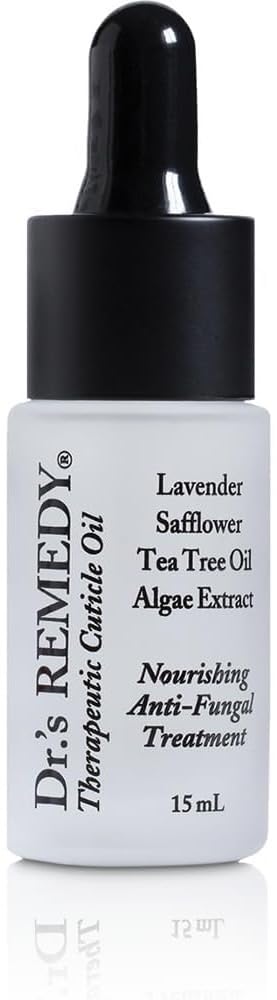 Dr.'S Remedy Therapeutic Caress Cuticle Oil, Nourishing Anti Fungal Treatment For All Nail Types