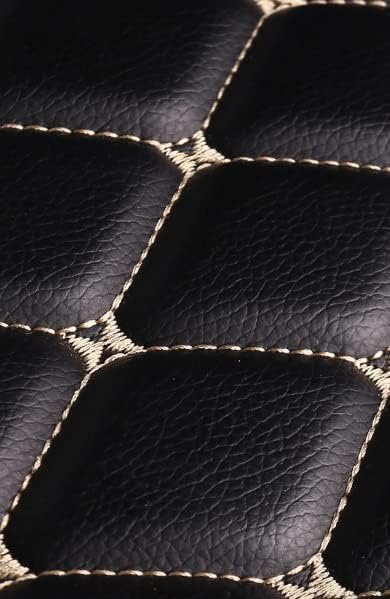 Car Floor Mats for 99% Cars, Trucks and SUVs Full Coverage Pads Protection Non-Slip Leather Floor Liners (Brown)
