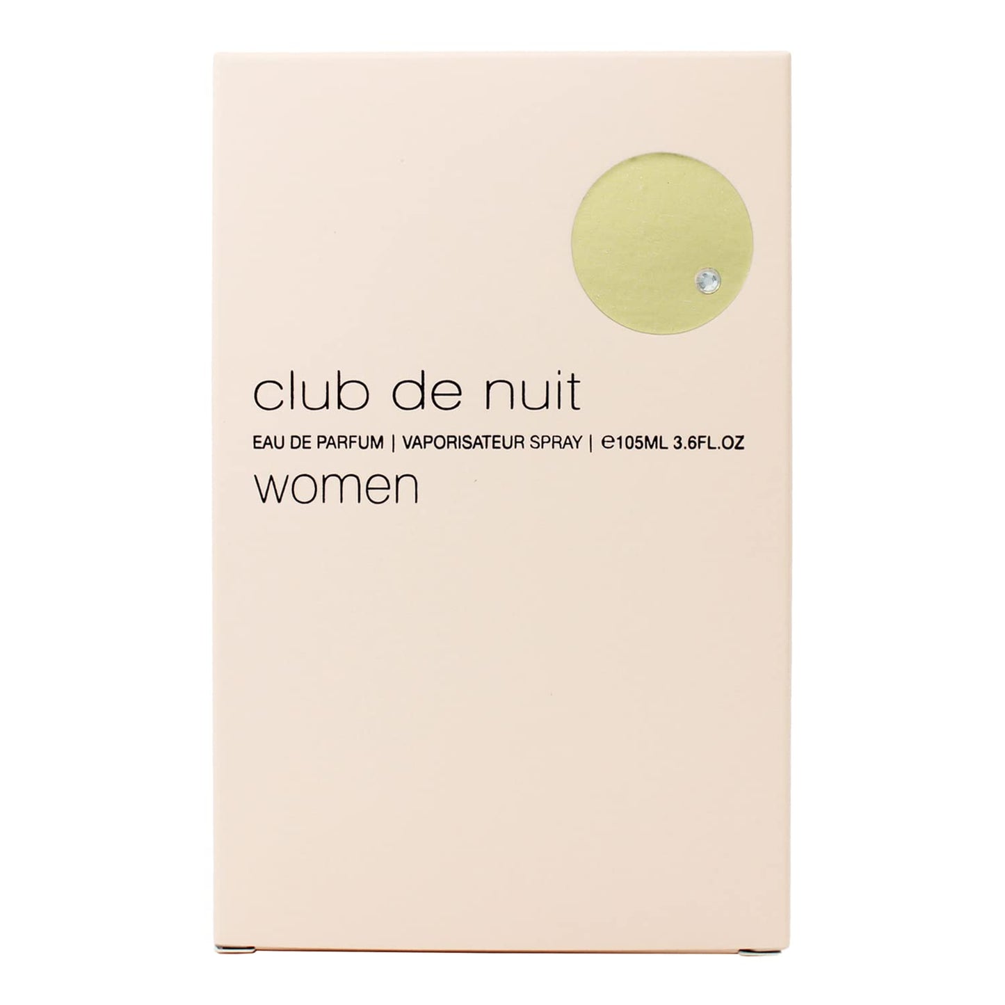 Armaf Club De Nuit Eau de Parfum for Women, 3.6 Ounce