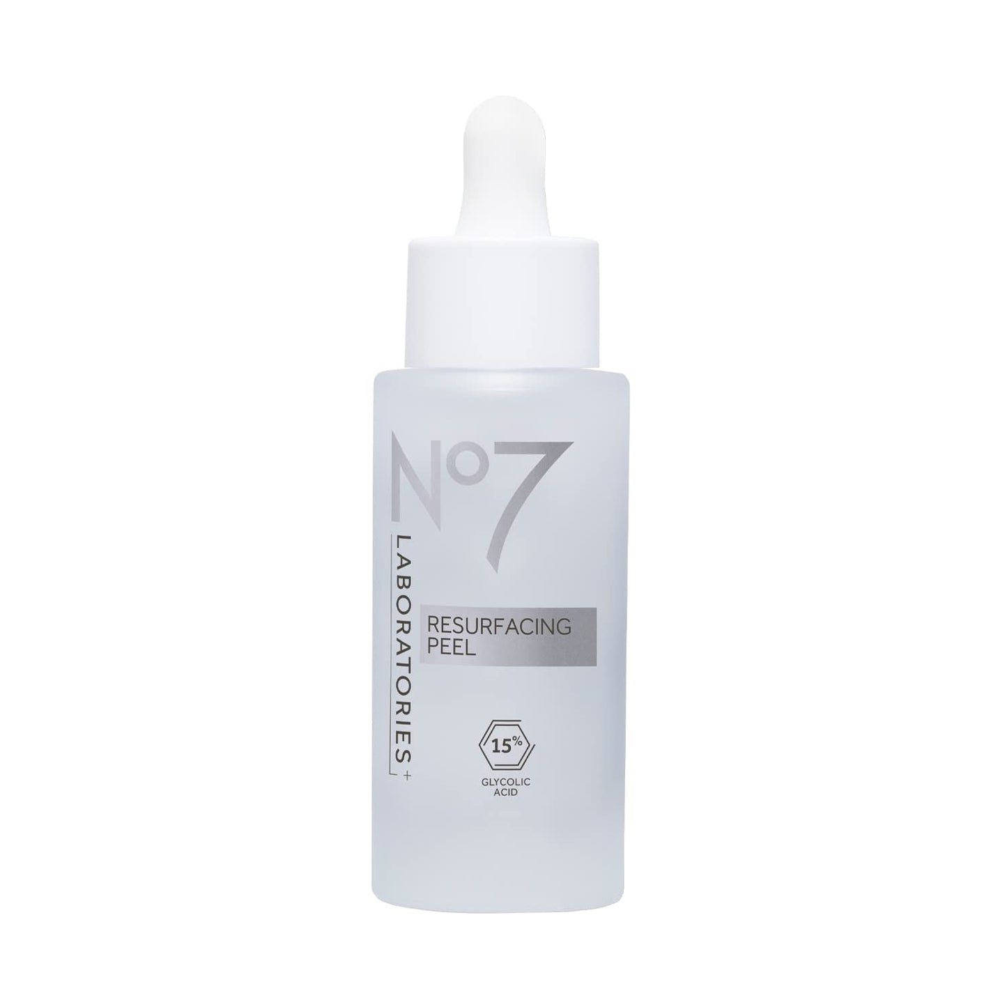 No7 Laboratories Resurfacing Peel 15% Glycolic Acid - Skin Resurfacing Face Peel For Smoother Skin - Brightening Pore Cleanser +