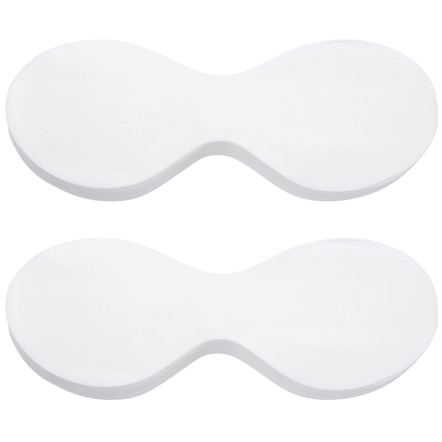Pagow 200 Sheets Disposable Non Woven Eye Care, Cotton Paper Facial Eye Pads Spa, Diy Clear Eye Mask Paper Beauty Sheets For Ski