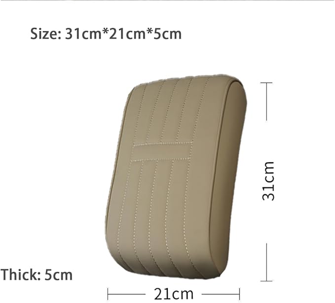 Car Armrest Pad for Porsche Macan 2014 2015 2016 2017 2018 2019 2020 2021 2022 2023 2024 Memory Cotton Armrest Box Pad Center Console Scratch Pad Box Cushion Protector,Red