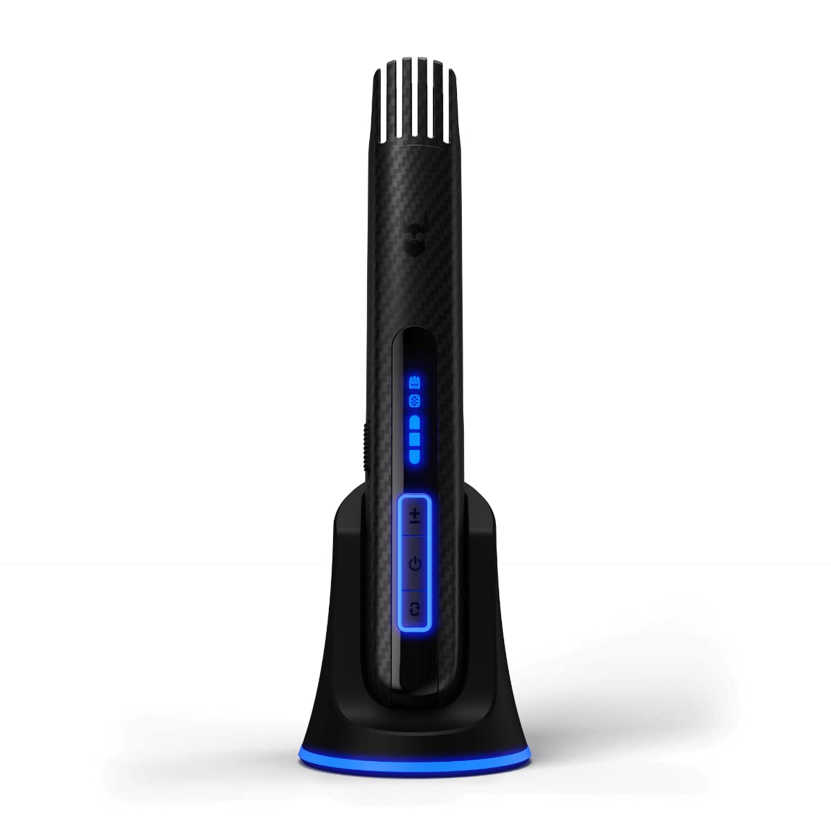The Beard Struggle Carbon X - Heated Beard Brush + Beard Straightener For Men - Cordless Beard Brush & Straightening Comb - Rech