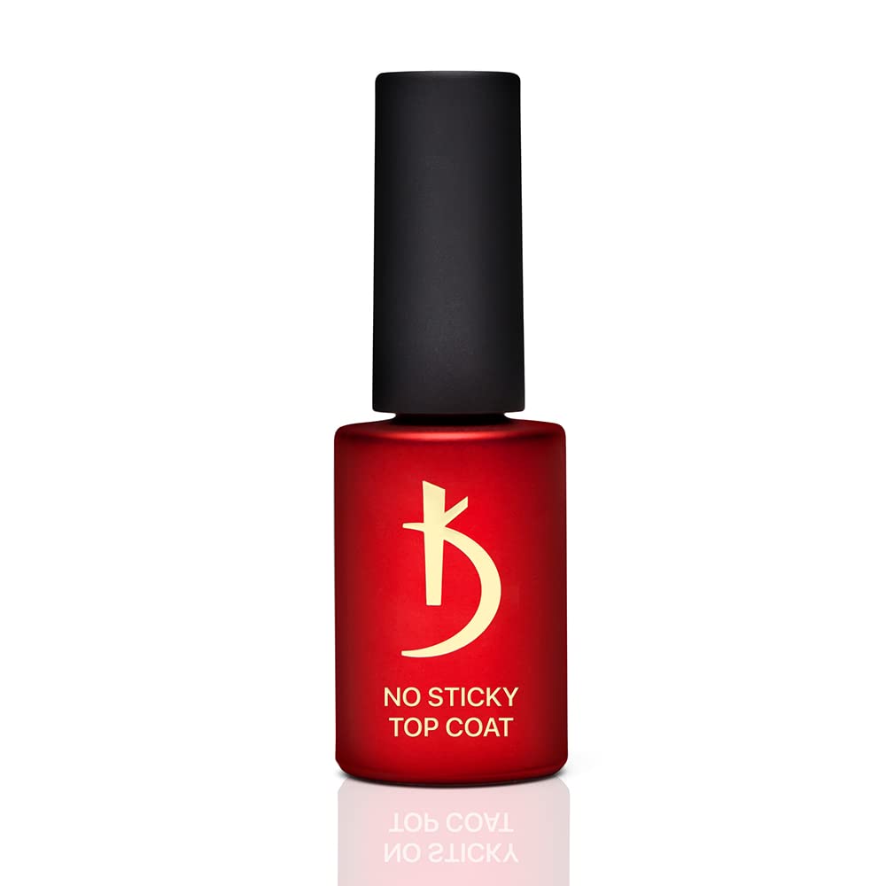Rubber Top Gel Coat | No Sticky Top | Kodi Professional | 7 Ml 0.23 Oz | Original | Finish Without Sticky Layer | High Gloss Fin