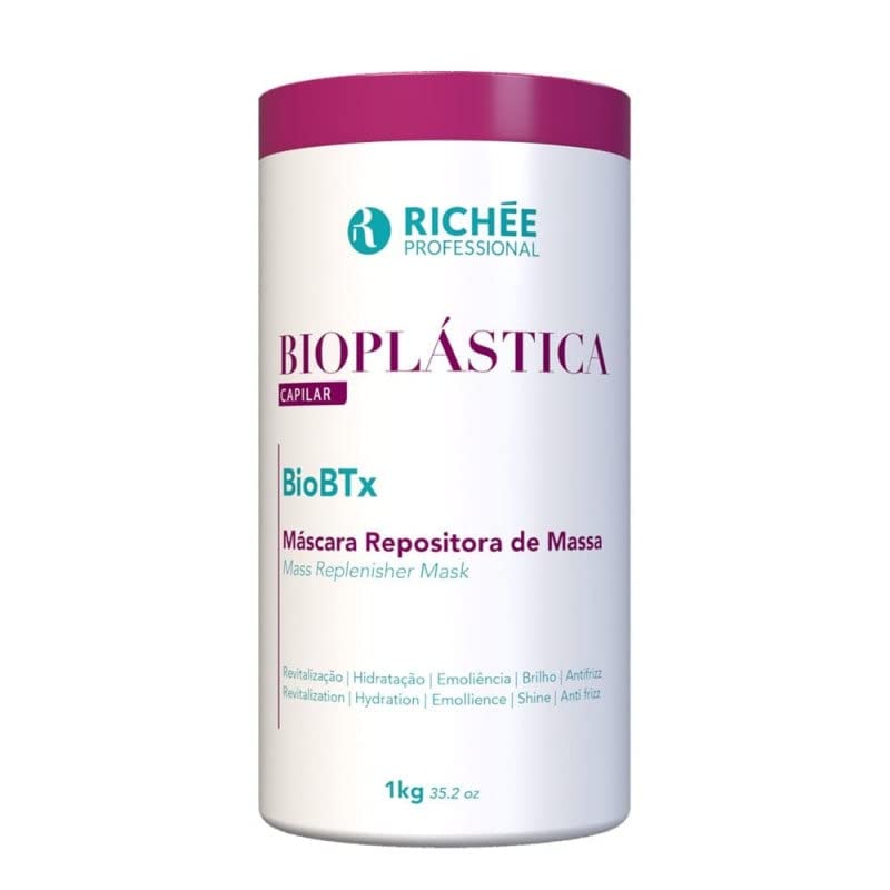 Rich e Professional | Bioplastica BioBTX Hair Mask | 1000 gr / 35.2 oz.