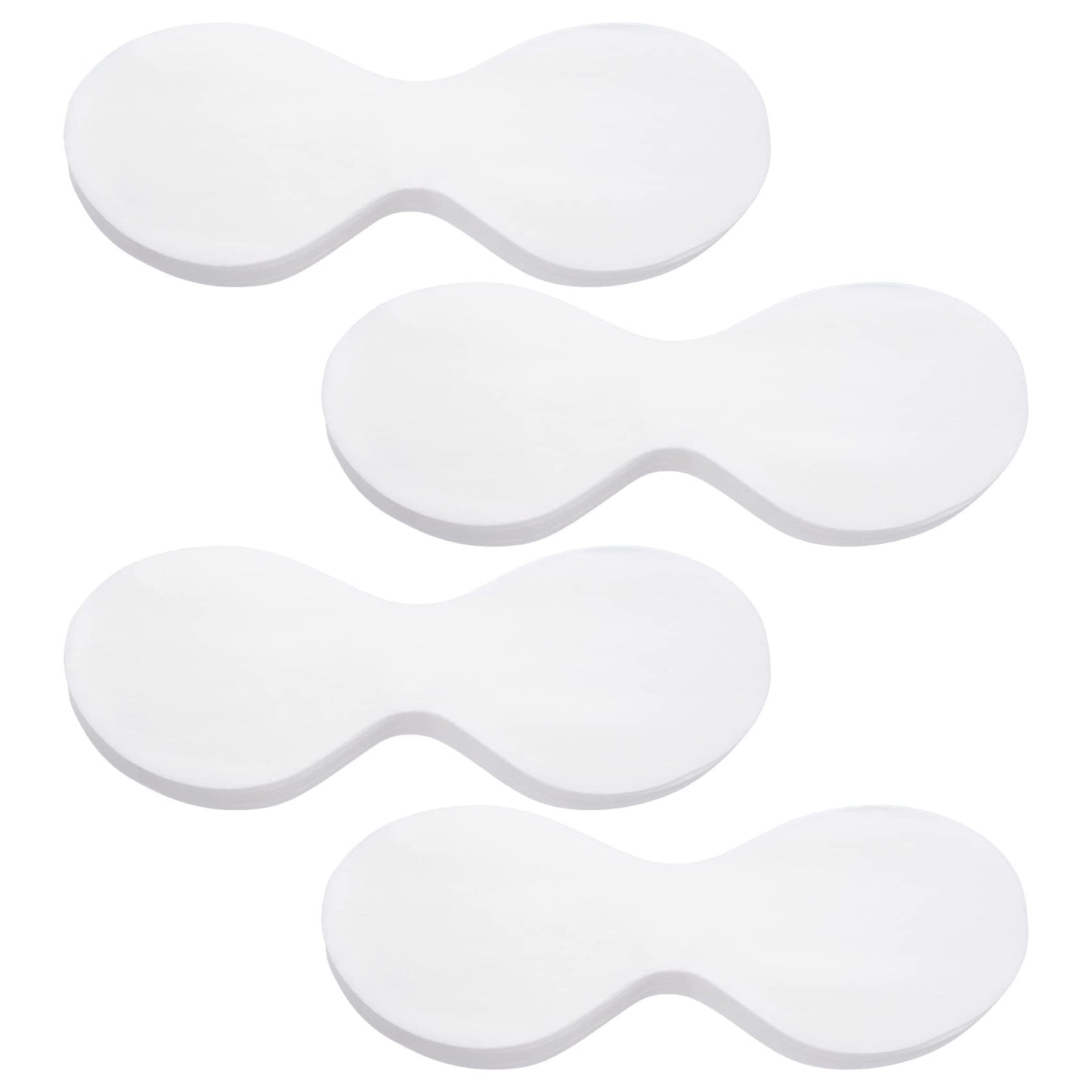 Pagow 400 Sheets Disposable Non Woven Eye Care, Cotton Paper Facial Eye Pads Spa, Diy Clear Eye Mask Paper Beauty Sheets For Ski