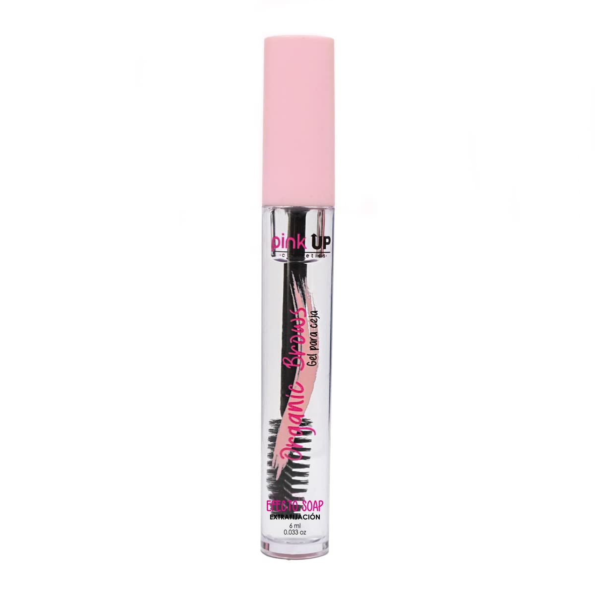 PINK UP Organic Brows| Eyebrow Gel | Brow Gel| Clear Mascara | Transparent gel to comb the eyebrows| Provides definition and vol