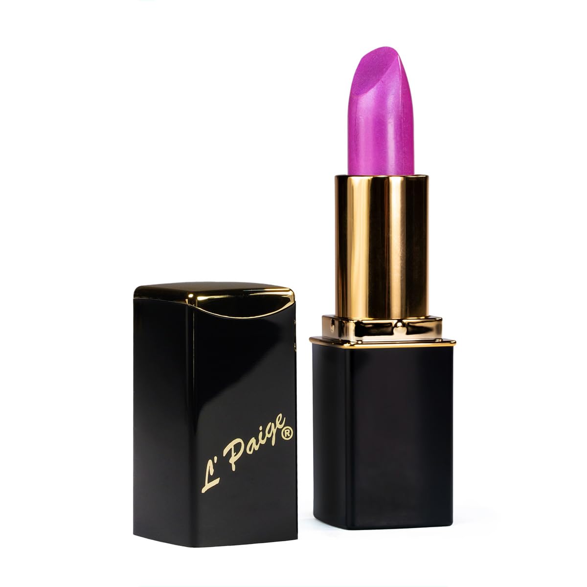 L'Paige L21 - Electric Fuchsia Designer Lipstick, Aloe Vera Based, Long-Lasting, Moisturizing
