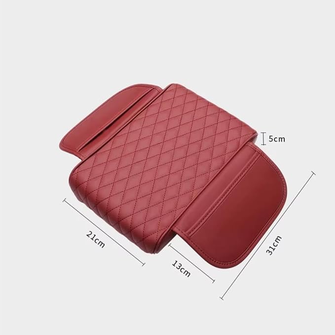 Car Armrest Pad for Mazda CX-3 CX-5 CX-30 CX3 CX30 CX5 2015-2020 2021 2022 2023 Leather Armrest Box Mat Center Console Cushion Pad Universal Armrest Seat Box Cover Protector,Brown, normal