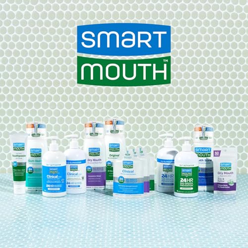 SmartMouth Premium Zinc Ion Toothpaste & Original Activated Mouthwash Combo - Whitening Toothpaste with Fluoride (Mild Mint Flavor) & Adult Mouthwash for Bad Breath (Fresh Mint Flavor)