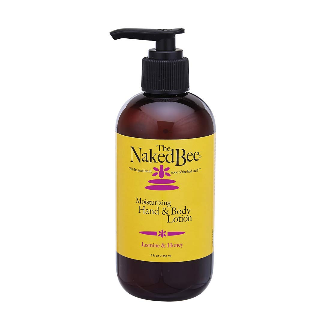 The Naked Bee Nourishing Body Lotion For All Skin Types (8 Oz) Moisture Replenishing Lotion For Dry Skin With Jasmine & Honey -
