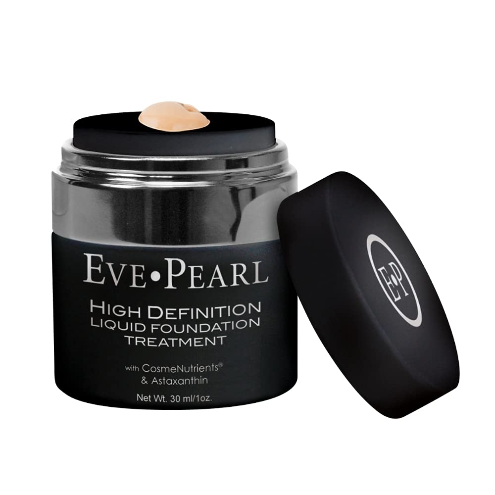 Eve Pearl Hd Liquid Foundation Treatment Every Day Long Lasting Make Up Hydrates Aging Skin Fresh Natural Matte Cover Minerals M