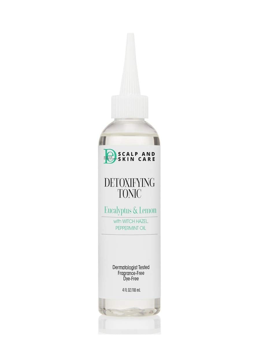 Design Essentials Scalp And Skin Care Detoxifying Tonic With Peppermint Oil, 4 Ounces