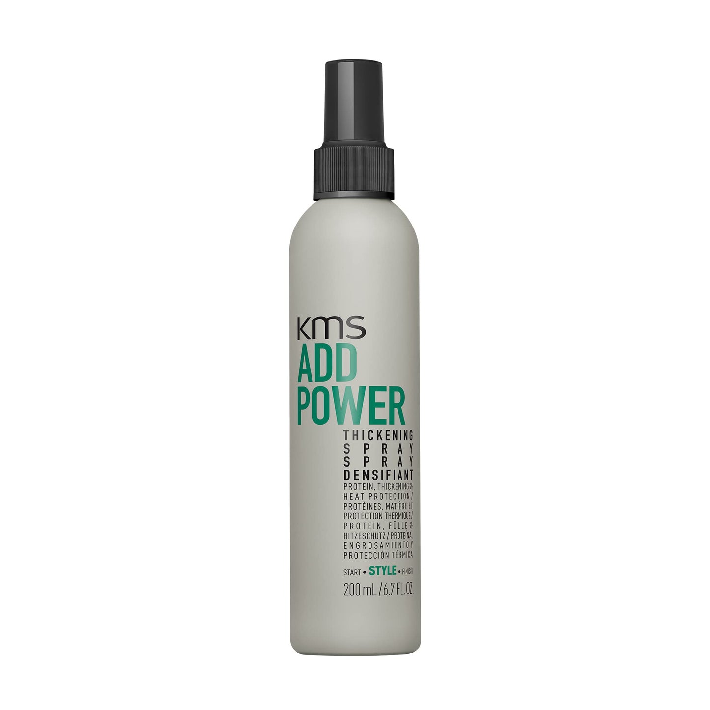 Kms Addpower Thickening Spray Heat Protectant, 6.76 Fl. Oz.