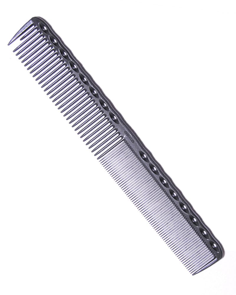 Ys Park 336 Fine Cutting Grip Comb - Graphite