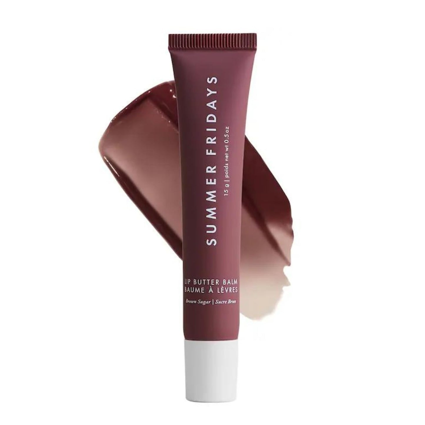 Summer Fridays Lip Butter Balm - Conditioning Lip Mask and Lip Balm for Instant Moisture, Shine and Hydration - Sheer-Tinted, So