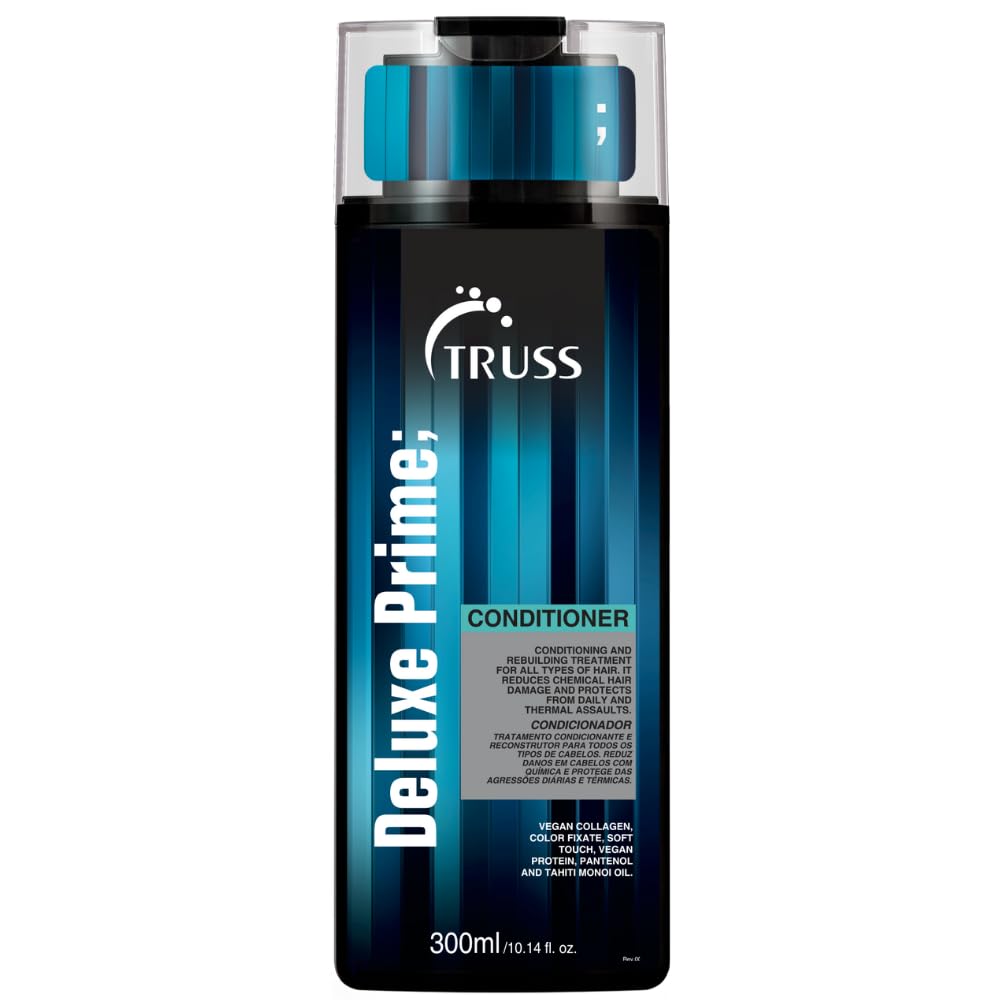TRUSS Deluxe Prime Conditioner - Deep Conditioning Treatment, Hair Repair & Hair Softener with an Anti Fading Action - Seal Cuti