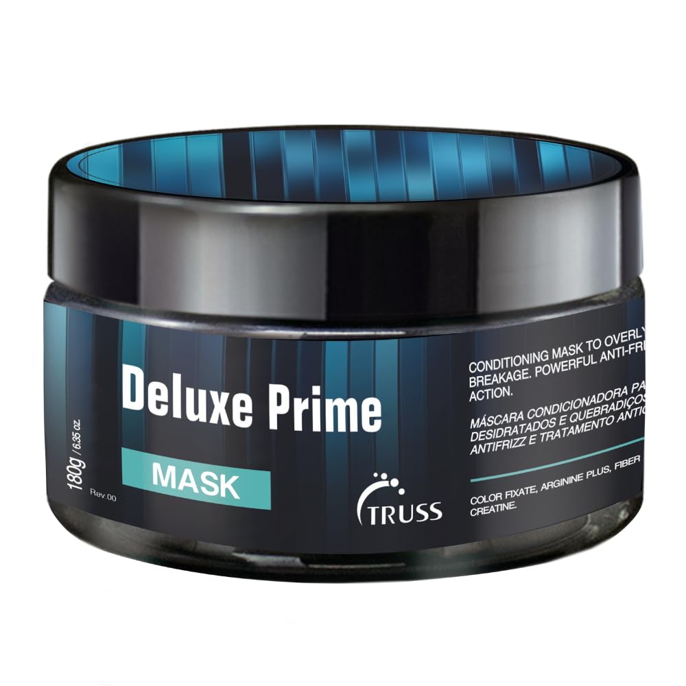 Truss Prime Mask - Deep Conditioning Treatment - Creatine & Arginine Plus Hair Repair, Rebuilds Vitality Back To Damaged And Dry