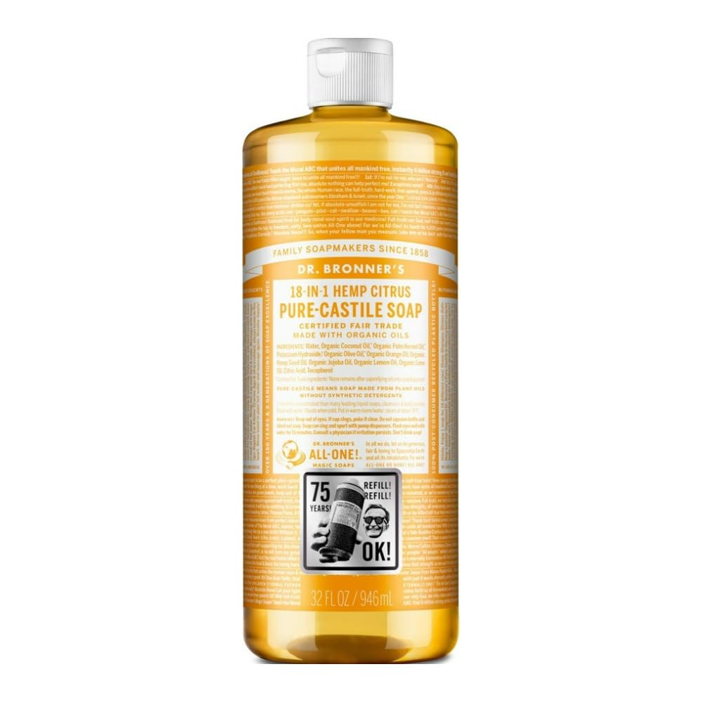 Dr. Bronners Citrus Castile Soap, 32 Fz