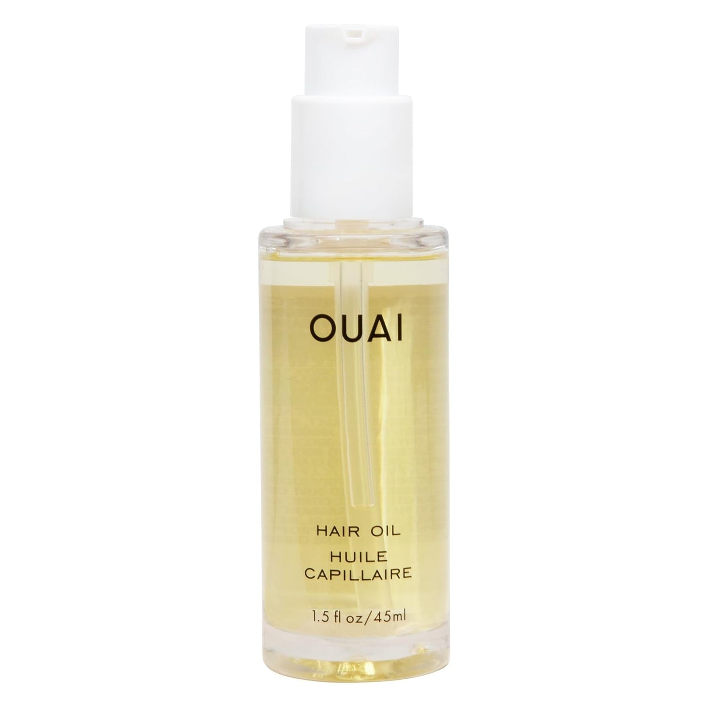 Ouai Hair Oil - Hair Heat Protectant Oil For Frizz Control - Adds Shine And Smooths Split Ends - Color Safe Formula - Paraben, P