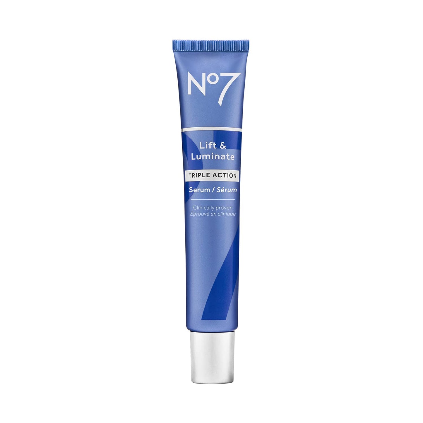 No7 Lift & Luminate Triple Action Face Serum - Collagen Peptide Anti Wrinkle + Brightening Emblica & Vitamin C Serum + Pro Retin