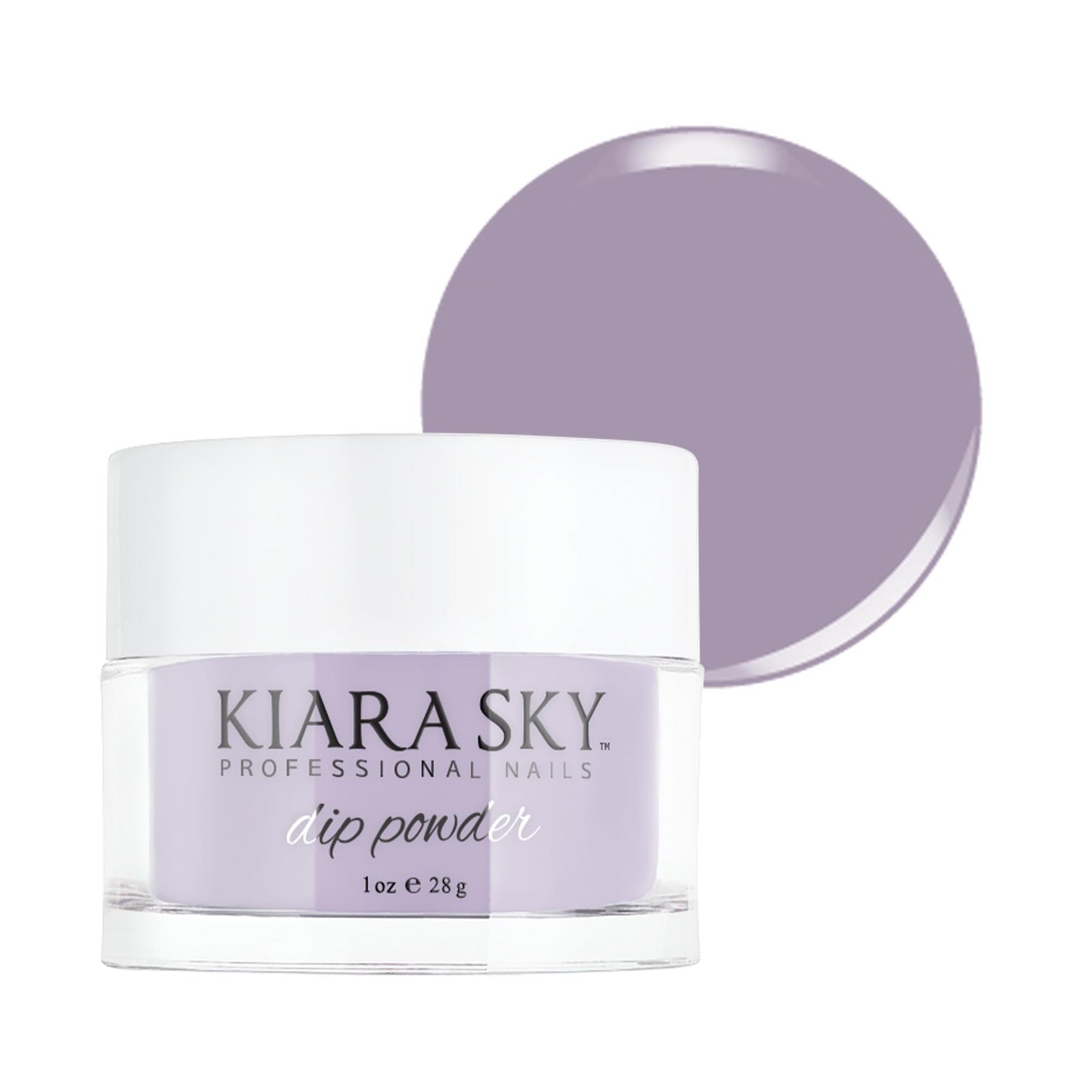 Kiara Sky Long Lasting Nail Dip Powder Purple Tones 1 Oz, Iris And Shine