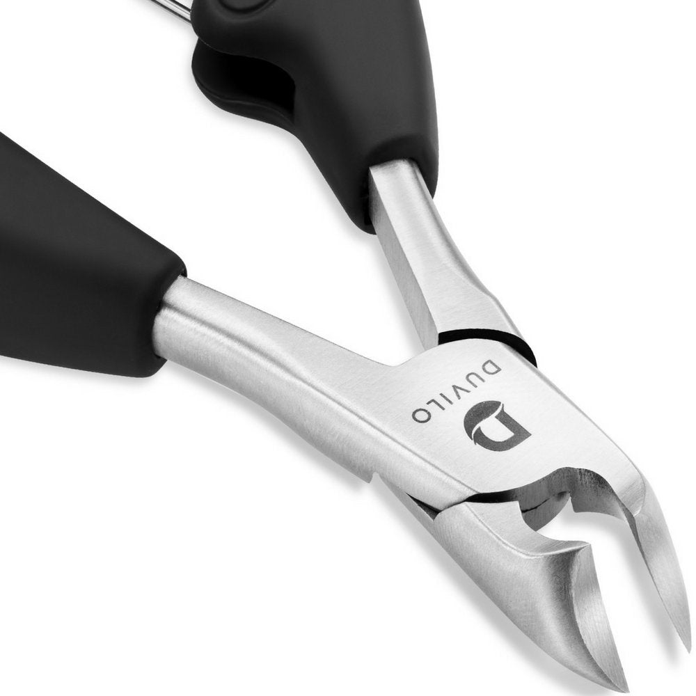 Heavy Duty Toenail Clippers For Ingrown And Thick Nails - Super Sharp Blades With Soft Ergonomic Grip Handles For Faster Nail Cl