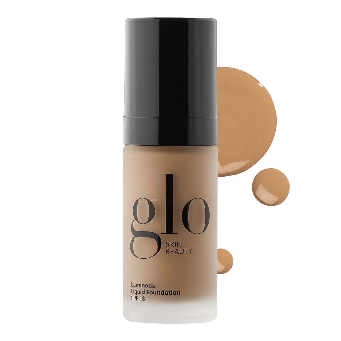 Glo Skin Beauty Luminous Liquid Mineral Foundation Makeup With Spf 18 (Brl E) - Improves Uneven Skin Tone, Smooths & Corrects I