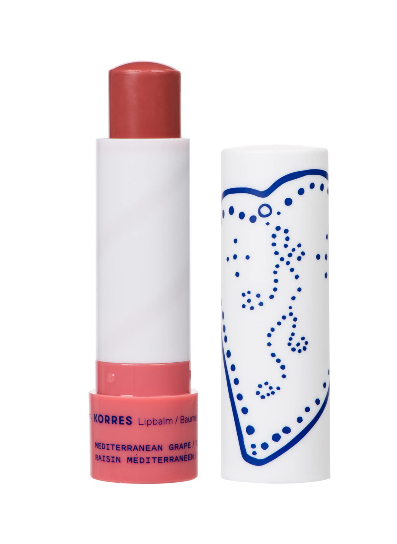 Korres Lip Butter Stick - Mediterranean Grape/Tinted