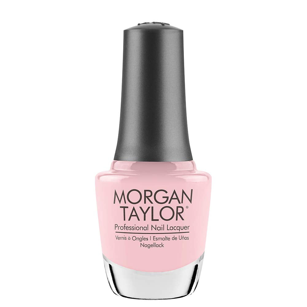 Morgan Taylor Nail Lacquer (La Dolce Vita) Light Pink Nail Polish, Finger Nail Polish, Long Lasting Nail Polish, Pink Nail Lacqu
