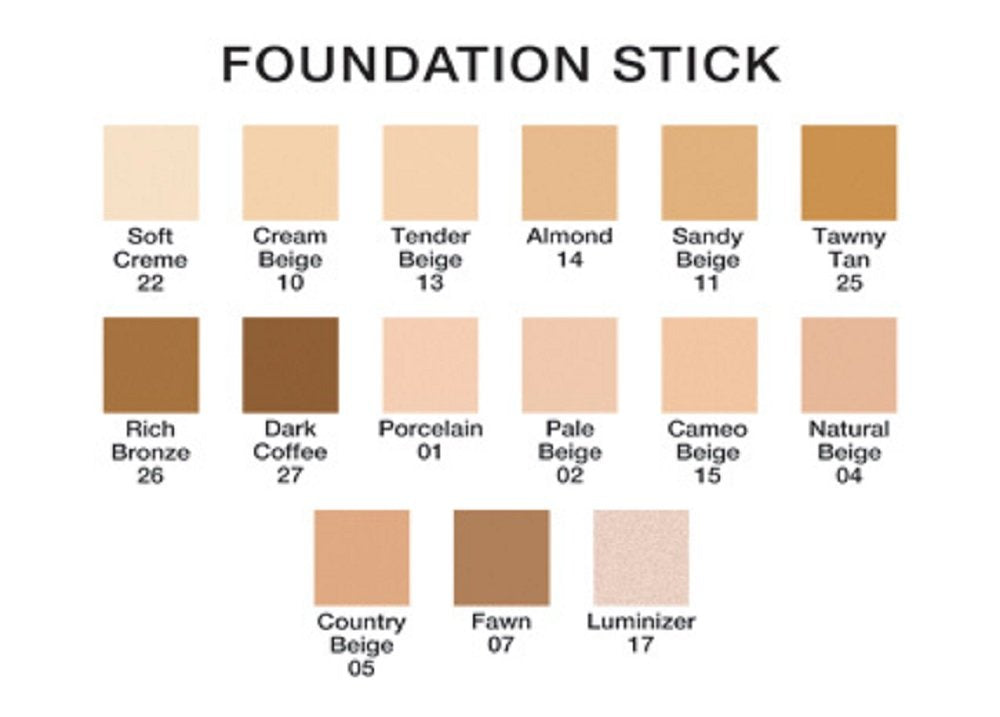 Creamy Conditioning Foundation Stick Buildable Coverage Hypoallergenic (Cream Beige)