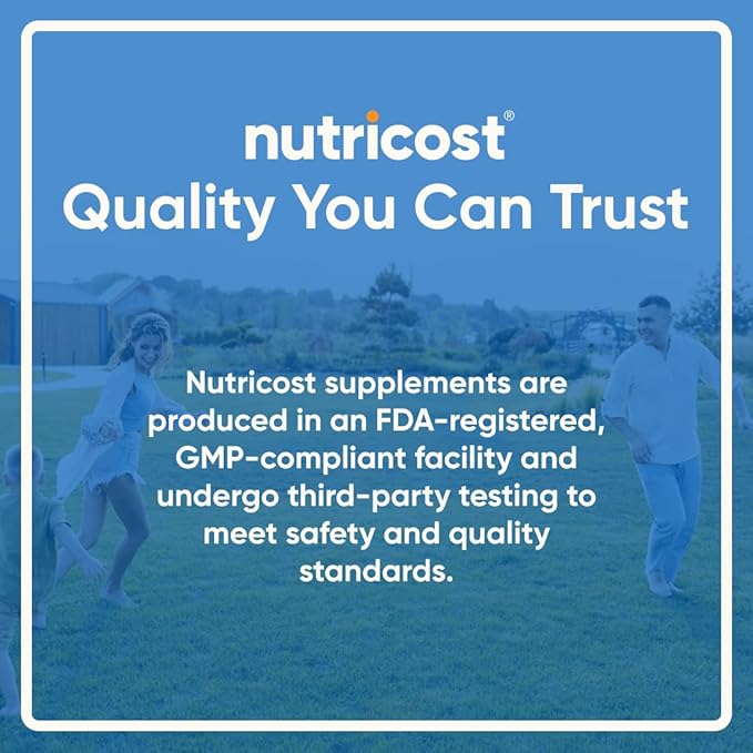 Nutricost Hyaluronic Acid Capsules 100mg,120 Vegetarian Capsules - Gluten Free, Non-GMO