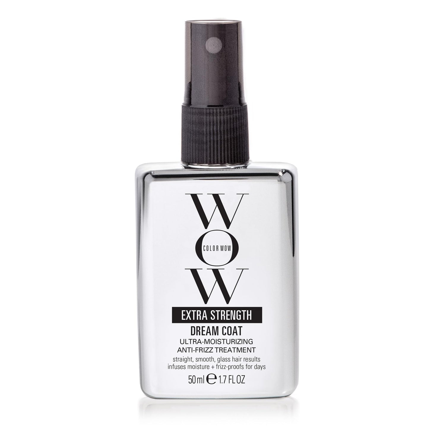 COLOR WOW Extra Strength Dream Coat, 1.7 fl oz ?nti-Humidity Treatment for Frizz-Prone Hair, Smooth & Straight Styles