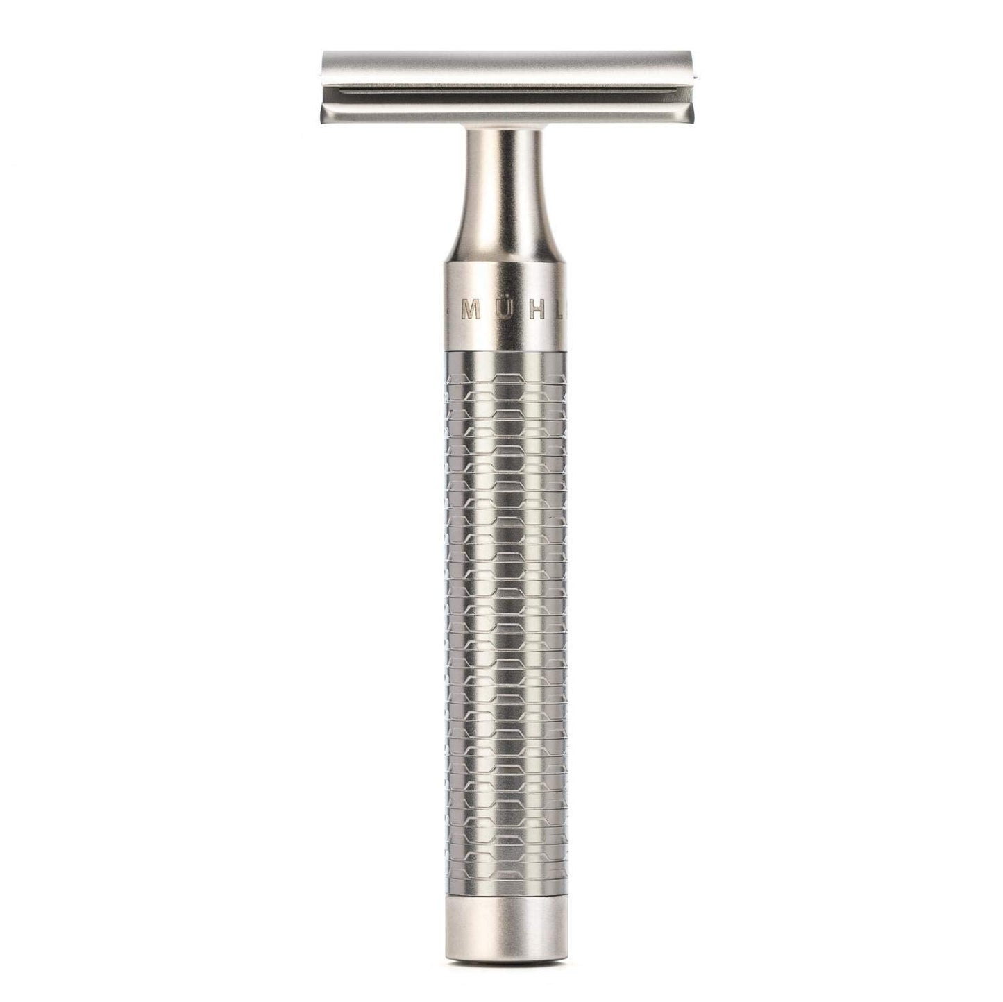 Mhle Rocca R89 Double Edge Safety Razor (Closed Comb) | Pure Matt Stainless Steel |Perfect For Everyday Use | Barbershop Quality
