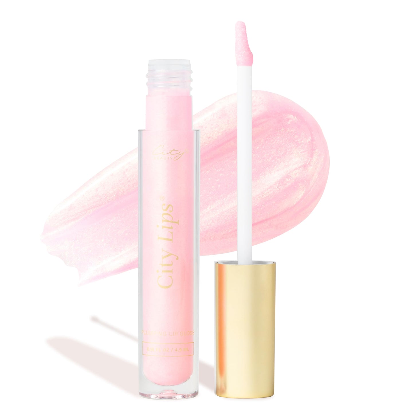 City Beauty City Lips Plumping Lip Gloss Los Angelips - High-Shine Gloss For Fuller, Younger-Looking Lips | Hydrating & Smoothin