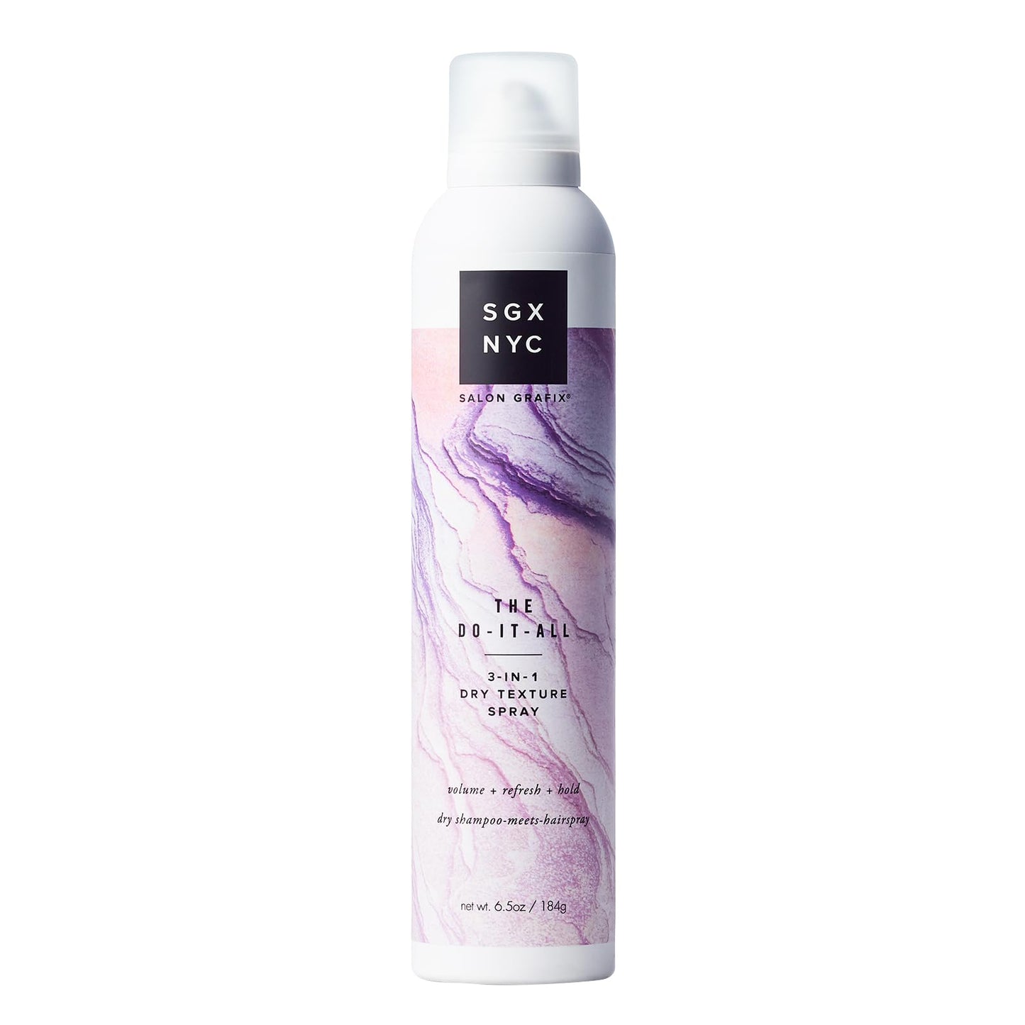 SGX NYC The Do It All 3-In-1 Texturizing Spray - 6.5 Oz - Dry Spray Refreshes and Revitalizes Hair Adding Texture and Volume - L