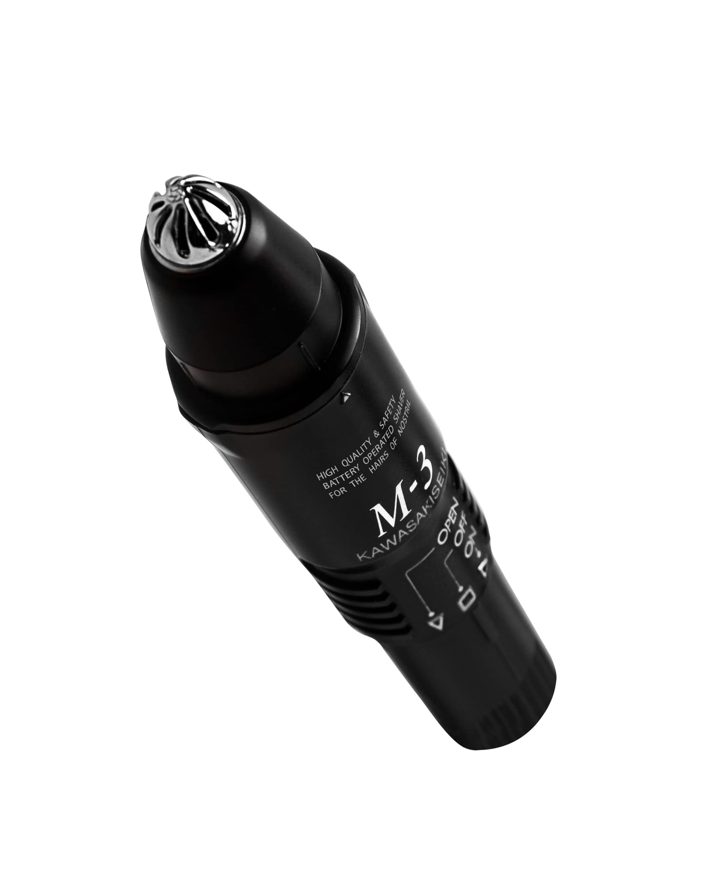 Kawasakiseiki M-3 Nose Hair Trimmer - All In One Trimmer For Nose, Eyebrow, Ears - Dome Shaped Tip Structure Hair Trimmer For Me