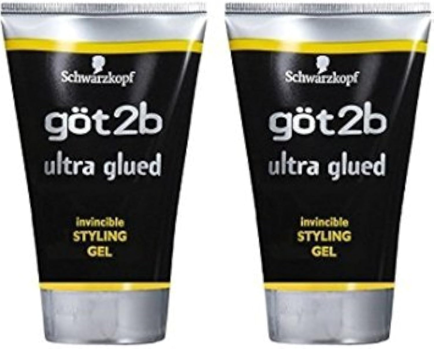 Got 2B Ultra Glued Invincible Styling Gel, 1.25 Ounce (2 Pack)