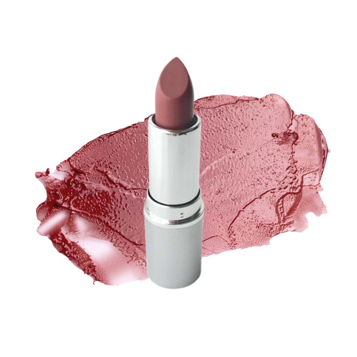Honeybee Gardens Truly Natural Long Lasting Lipstick, Swizzle, Neutral Pink Mauve, Naturally Hydrating & Nourishing, Vegan, Glut