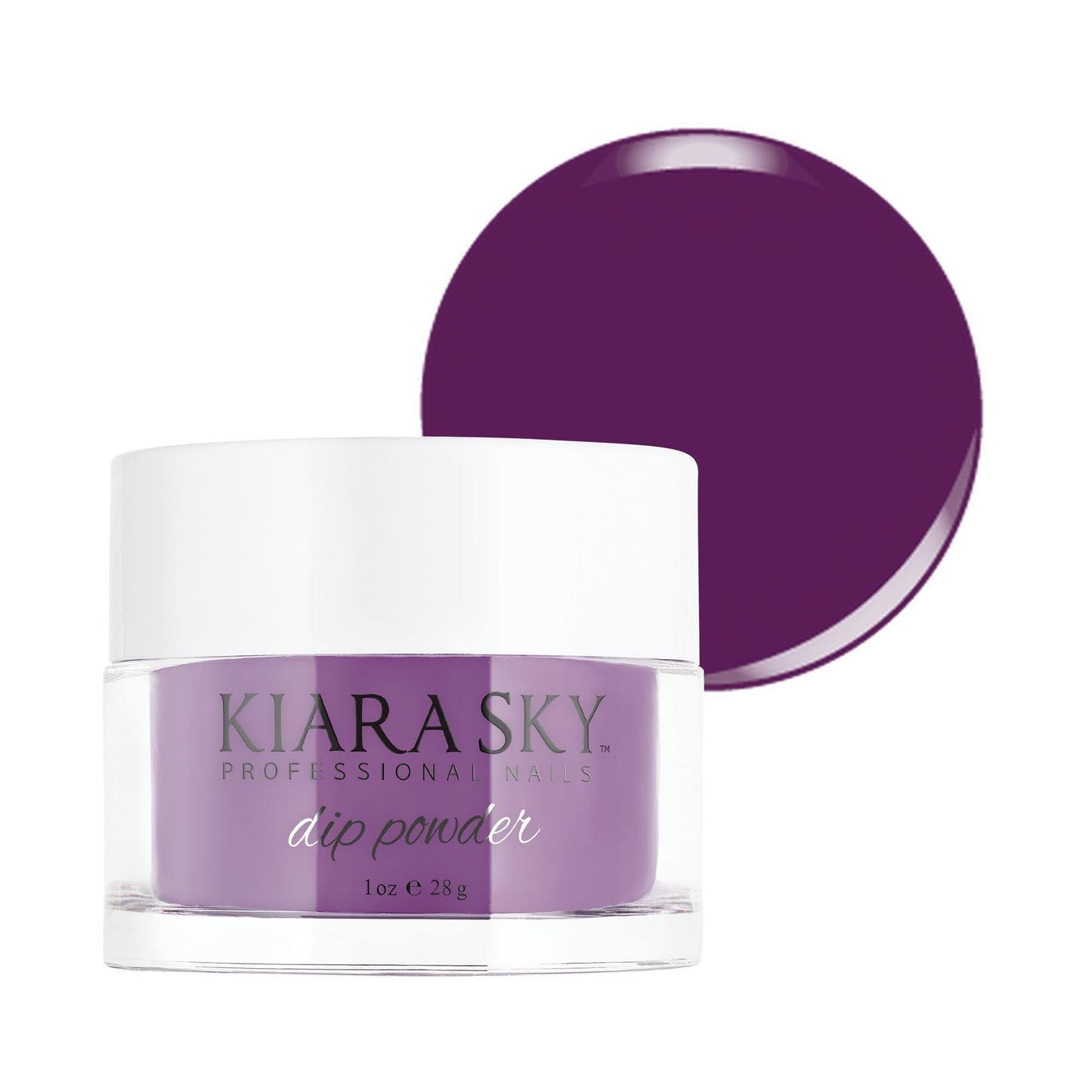 Kiara Sky Long Lasting Nail Dip Powder Purple Tones 1 Oz, Sweet Surrender