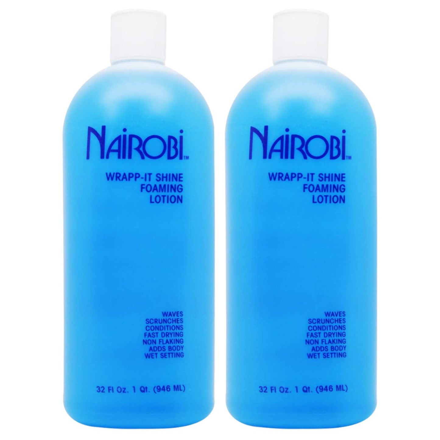 Nairobi Wrapp-It Shine Foaming Lotion, 32 Fl Oz (Pack Of 2)