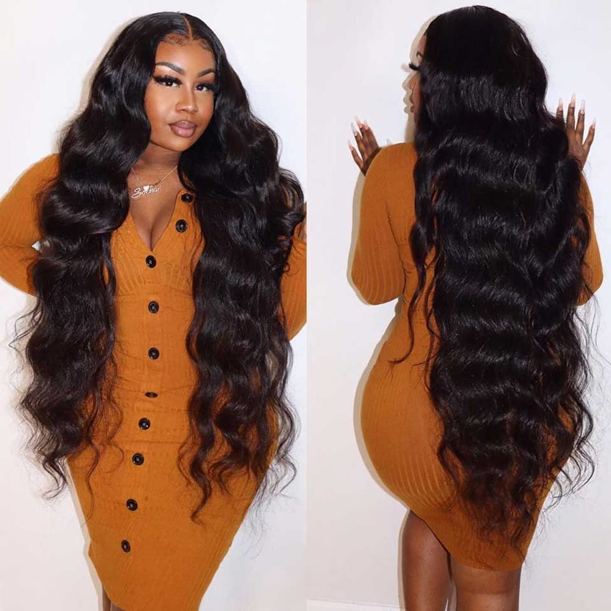 Hairitory Glueless Wigs Human Hair Pre Plucked 13X4 Body Wave Lace Front Wigs Human Hair Hd Transparent Frontal Wigs Human Hair
