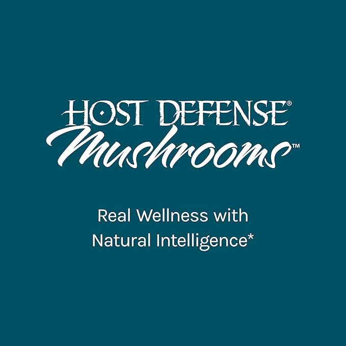 Host Defense Reishi Capsules - Heart & Immune Health Support Supplement - Mushroom Supplement to Support Energy & Vitality - Reishi Supplement to Aid Overall Well-Being - 30 Capsules (15 Servings)*